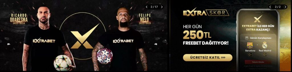 extrabet hoş geldin bonusu